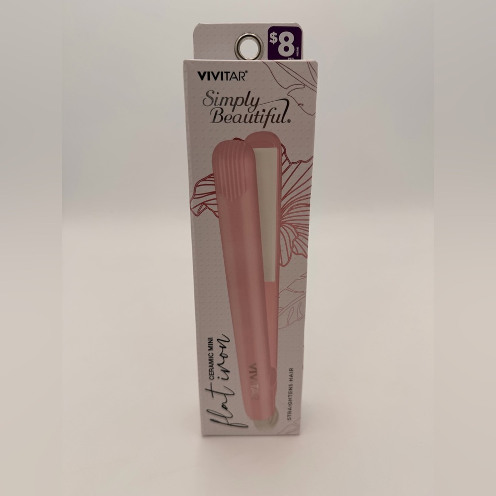 Vivitar Simply Beautiful Pink Hair Straightener